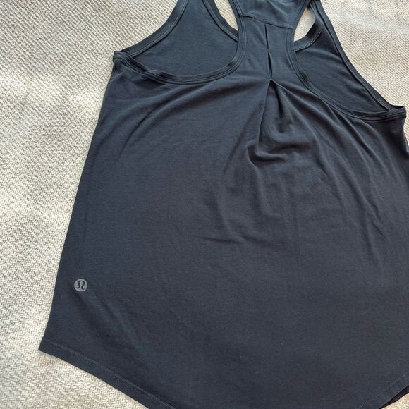 Lululemon Love Tank Top Black Size 8 Women's Shirt Active - Picture 7 of 9